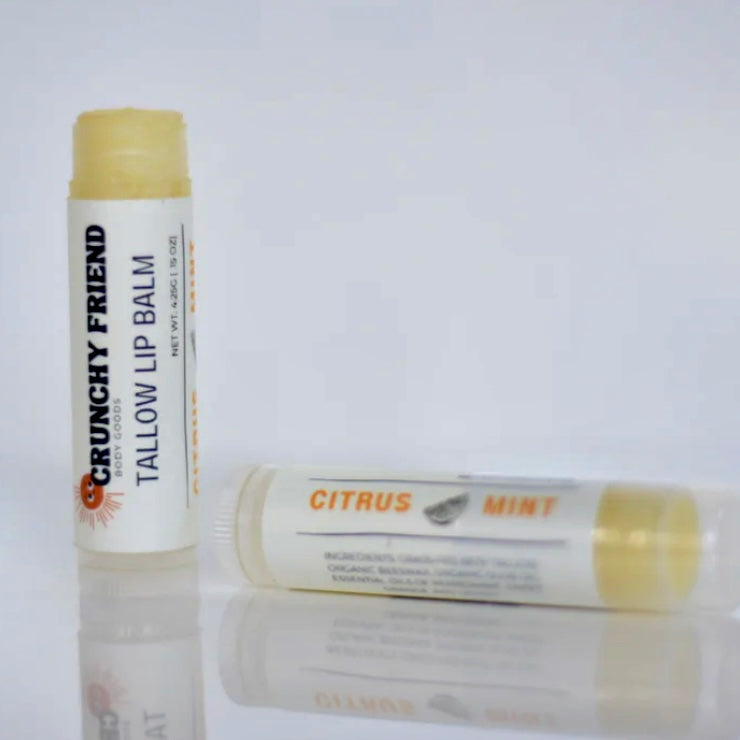 Crunchy Friend - Lip Balm Tallow - Citrus Mint