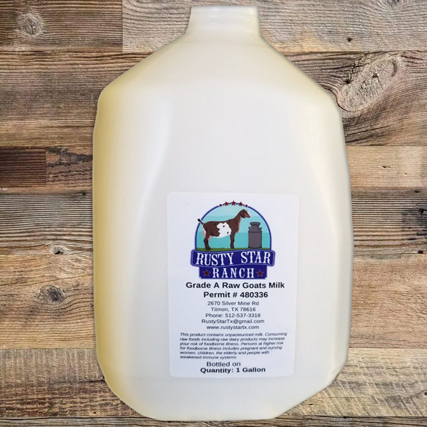 Rusty Star - Goat Milk - Gallon