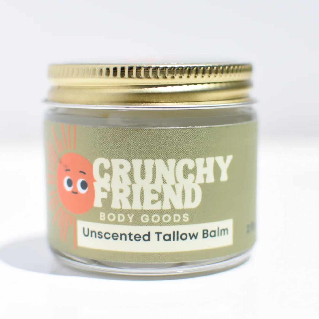 Crunchy Friend Unscented Tallow Balm (2 fl oz.)